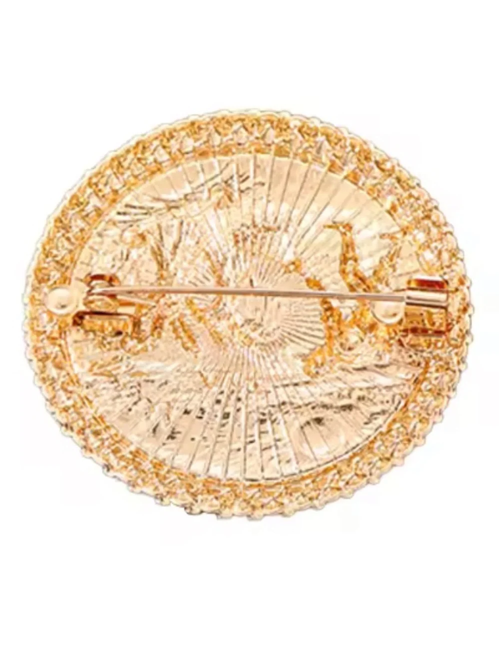 Starry Night Crystal Brooch – Vintage Art